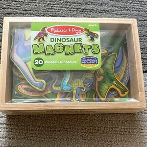 Melissa & Doug Colorful Dinosaur Magnets Set- Unopened